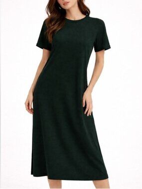Eileen Fisher | Dresses | Organiccotton Ballet Neck Dress | Poshmark